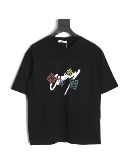 Givenchy round neck fashion short sleeve T-shirt,All order with free shipping Givenchy