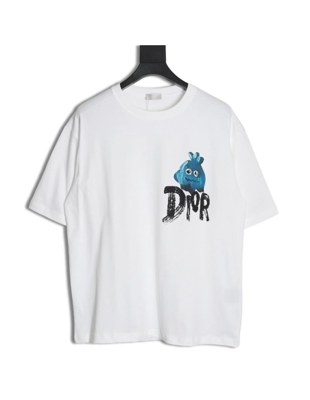 Dior crew neck short sleeve T-shirt,All order with free shipping Dior