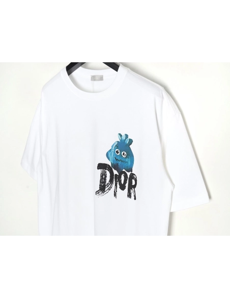 Dior crew neck short sleeve T-shirt,All order with free shipping Dior