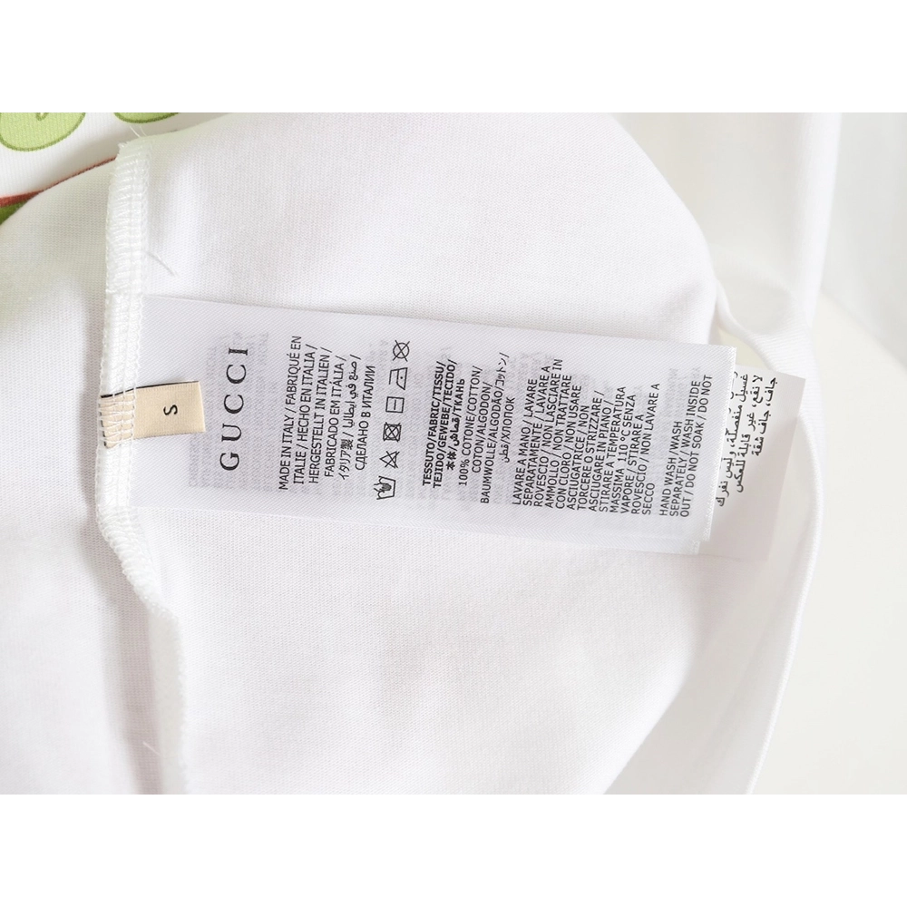 Reps Gucci Limited Edition Rainbow Wave Digital Direct Printing Short Sleeve T-shirt,All order with free shipping Reps Gucci