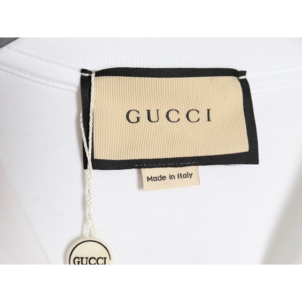 Reps Gucci Limited Edition Rainbow Wave Digital Direct Printing Short Sleeve T-shirt,All order with free shipping Reps Gucci