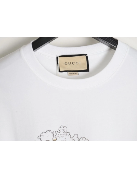 Reps Gucci Limited Edition Rainbow Wave Digital Direct Printing Short Sleeve T-shirt,All order with free shipping Reps Gucci