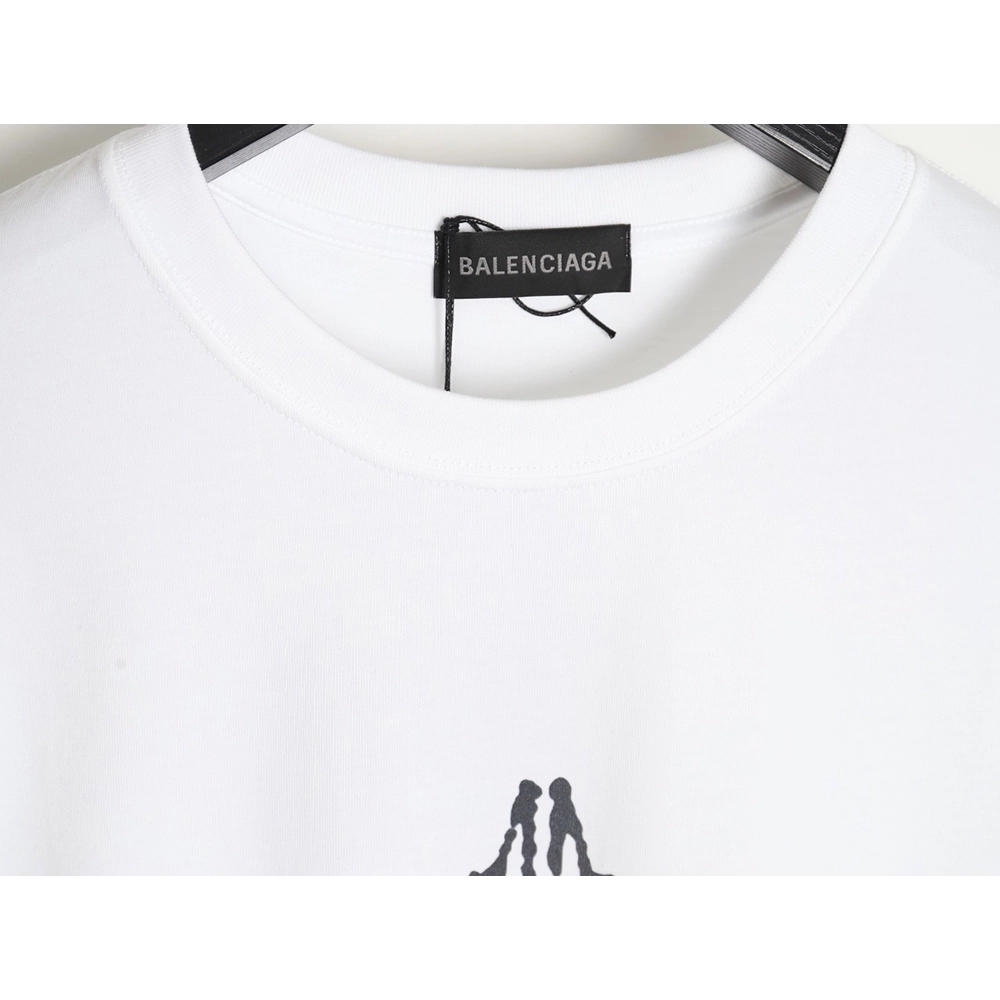 Balenciaga 24ss new color label round neck short sleeve T-shirt,All order with free shipping Balenciaga