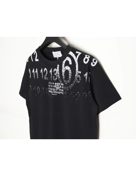 Maison margiela letter logo print T-shirt,All order with free shipping Maison Margiela