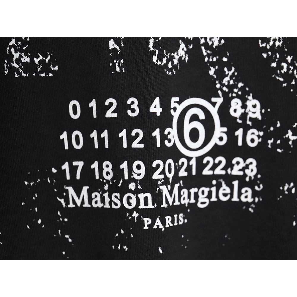 Maison margiela letter logo print T-shirt,All order with free shipping Maison Margiela