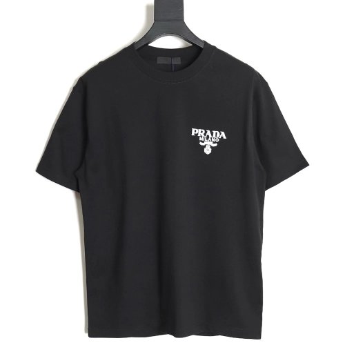 Prada three-dimensional toothbrush embroidery T-shirt TSK1,All order with free shipping Prada