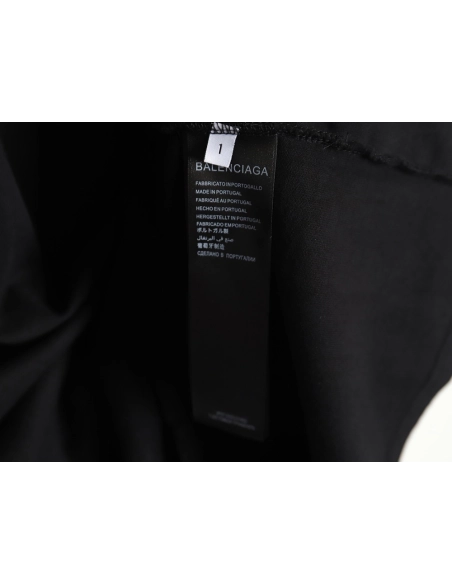 Balenciaga 24SS hem sticky note short-sleeved T-shirt_TSK1,All order with free shipping Balenciaga