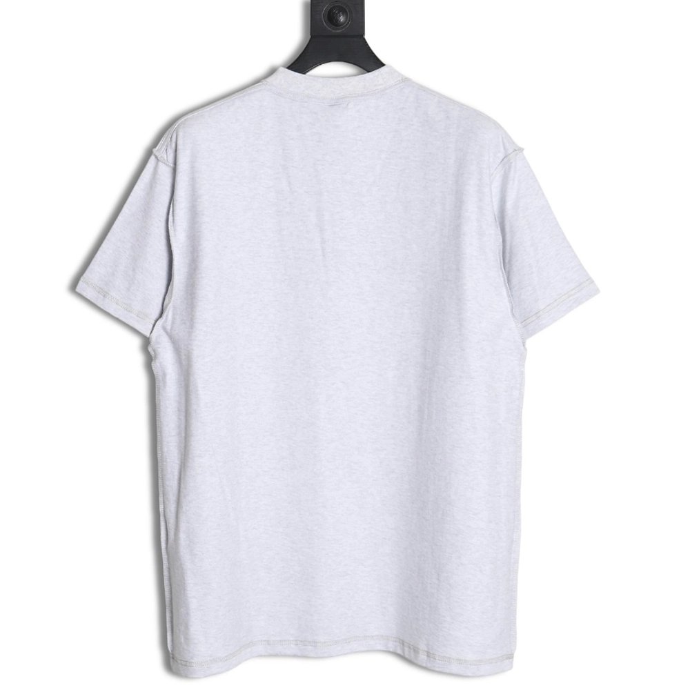 Balenciaga 24SS double ring reverse short-sleeved T-shirt,All order with free shipping Balenciaga