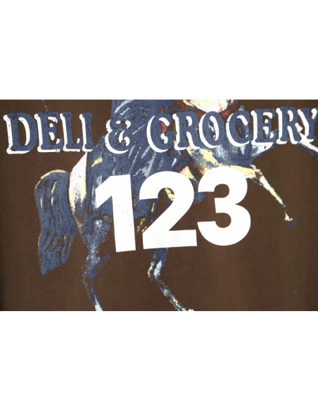 RRR123 Knight print short-sleeved T-shirt,All order with free shipping RRR