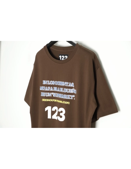 RRR123 Knight print short-sleeved T-shirt,All order with free shipping RRR