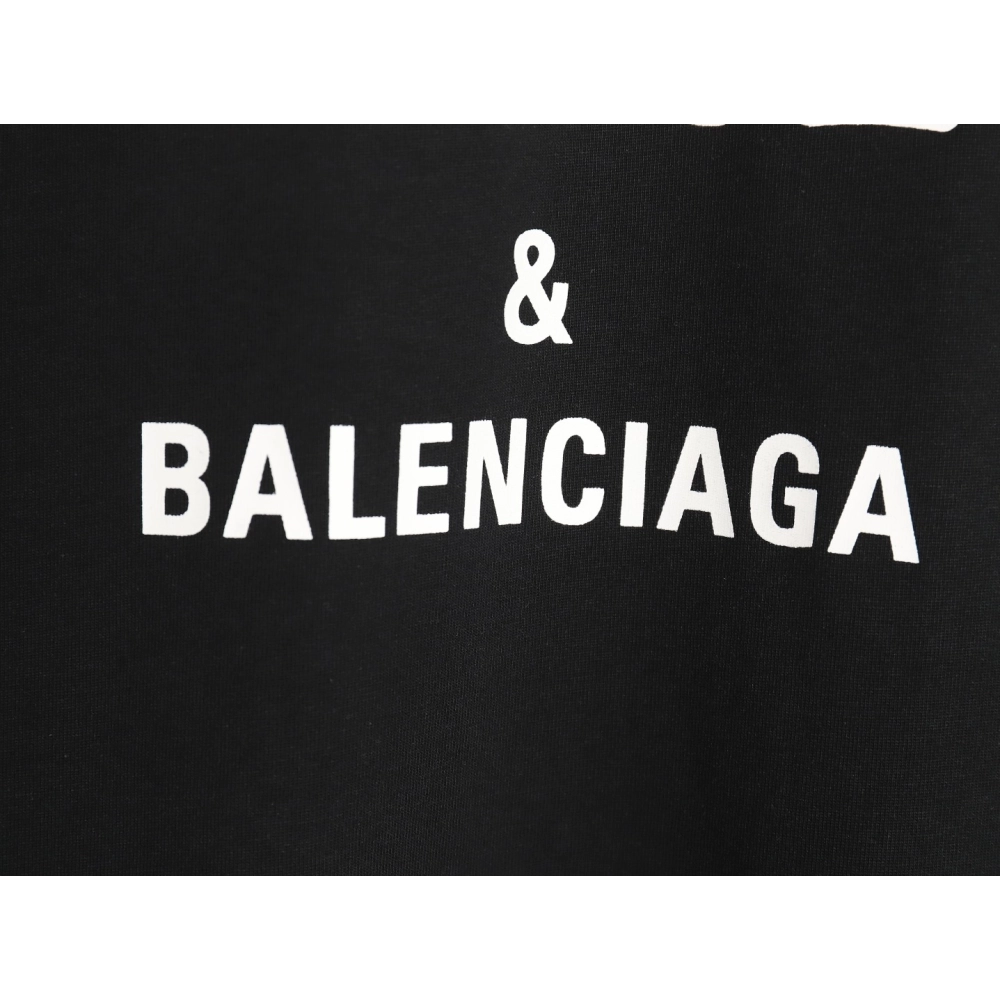 Balenciaga 24SS Valentines Day limited edition heart print short-sleeved T-shirt TSK1,All order with free shipping Balenciaga
