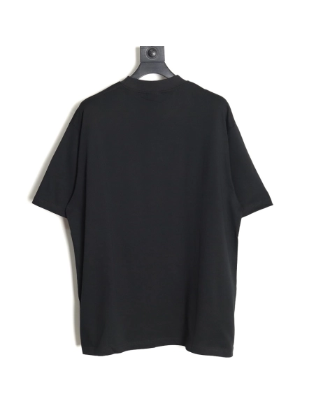 Balenciaga 24SS new FASHION INSTITUTE letter hot diamond short-sleeved T-shirt,All order with free shipping Balenciaga