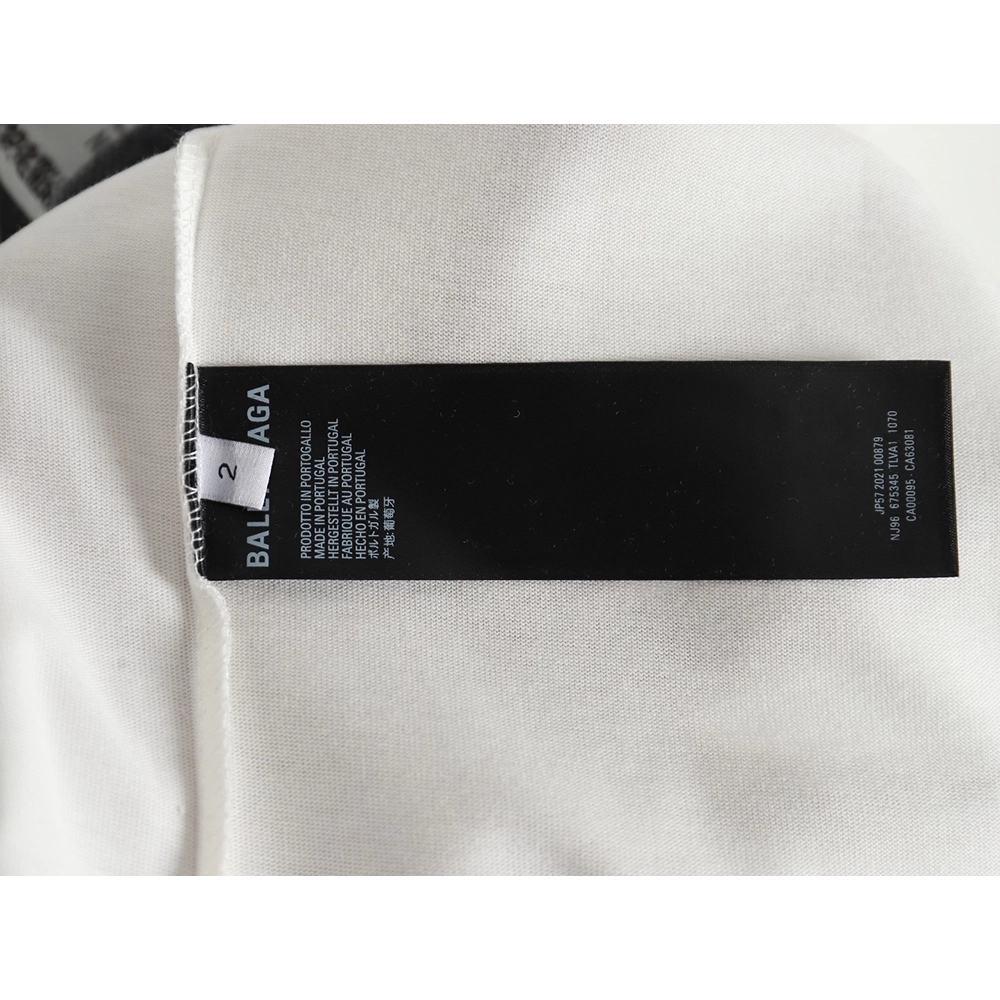 Balenciaga 24SS Ticket Passport Round Neck Short Sleeve T-Shirt TSK1,All order with free shipping Balenciaga