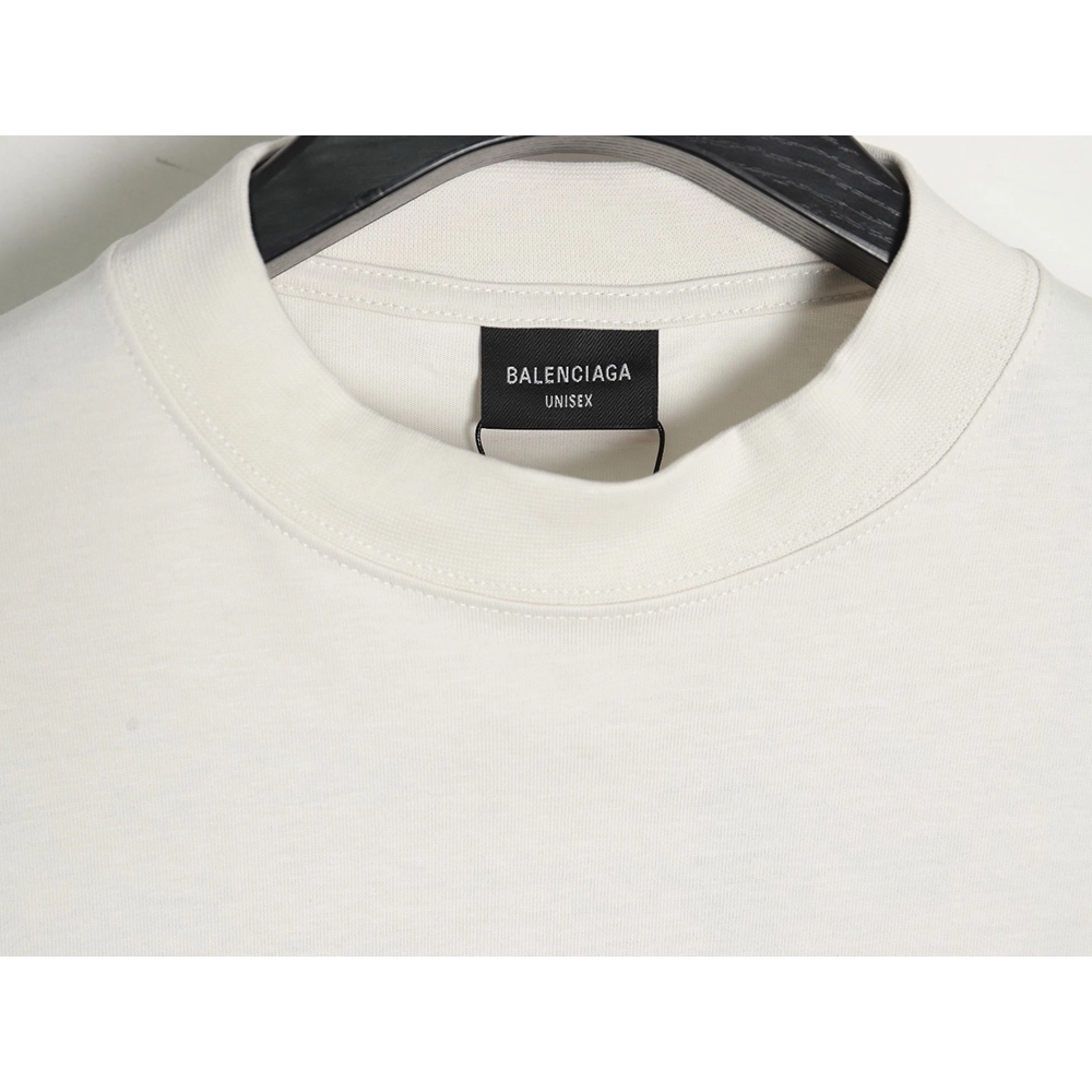 Balenciaga Vogue Lighthouse Back Short Sleeve T-Shirt,All order with free shipping Balenciaga