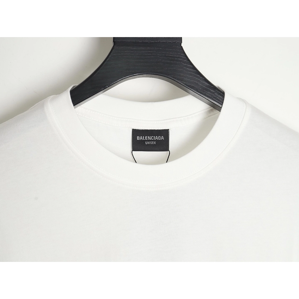 Balenciaga three-dimensional lettering short-sleeved T-shirt,All order with free shipping Balenciaga
