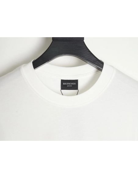 Balenciaga three-dimensional lettering short-sleeved T-shirt,All order with free shipping Balenciaga