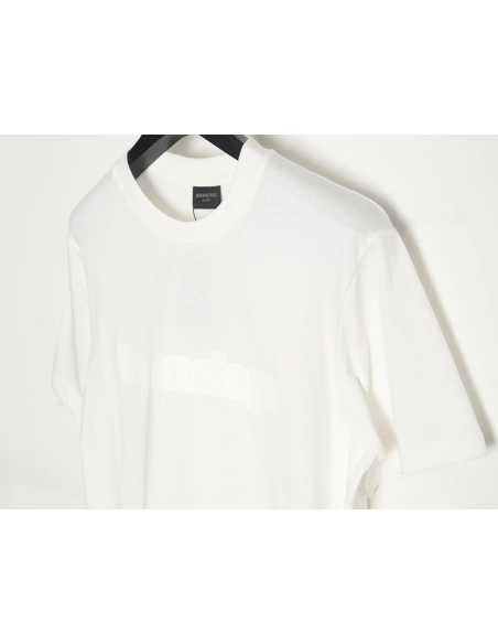 Balenciaga three-dimensional lettering short-sleeved T-shirt,All order with free shipping Balenciaga