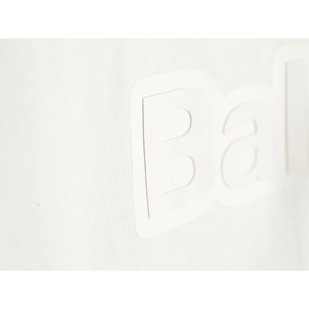 Balenciaga three-dimensional lettering short-sleeved T-shirt,All order with free shipping Balenciaga