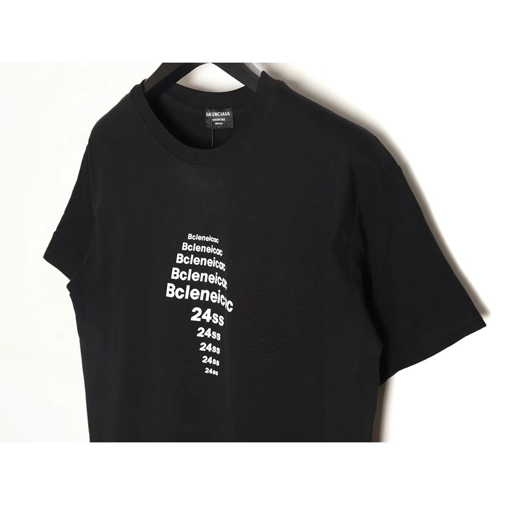 Balenciaga 24SS Paris Letters Printed Short Sleeve T-Shirt TSK1,All order with free shipping Balenciaga