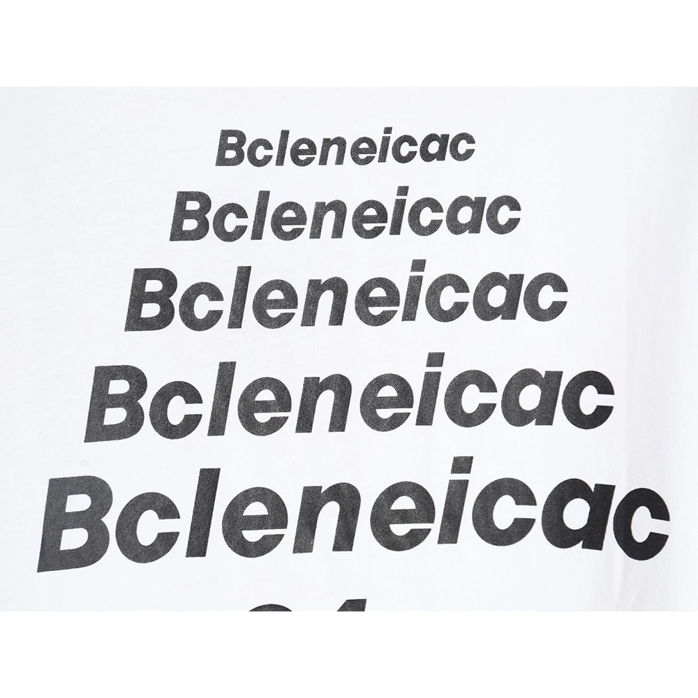Balenciaga 24SS Paris Letters Printed Short Sleeve T-Shirt,All order with free shipping Balenciaga