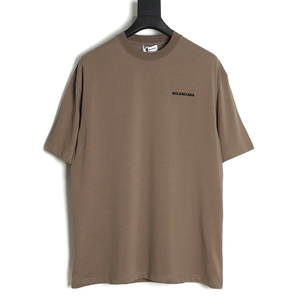 Balenciaga 22SS back embroidered letter slogan T-Shirt,All order with free shipping Balenciaga