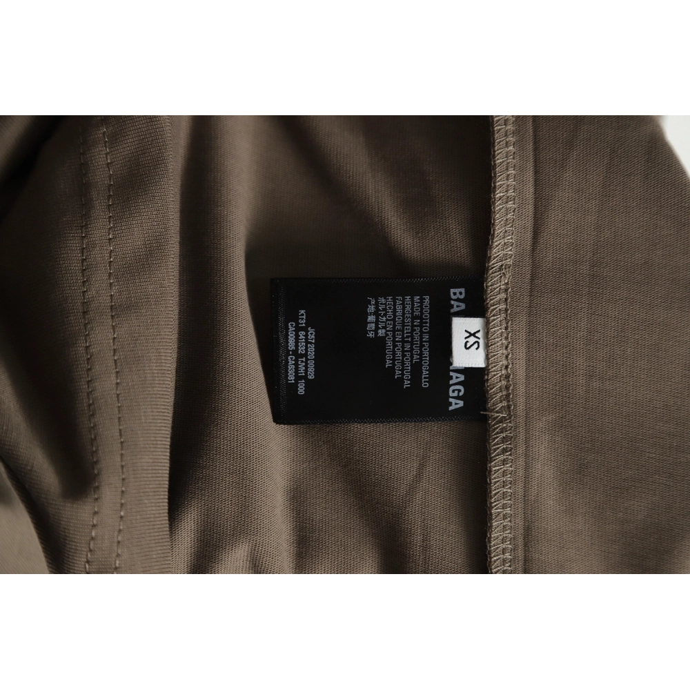 Balenciaga 22SS back embroidered letter slogan T-Shirt,All order with free shipping Balenciaga