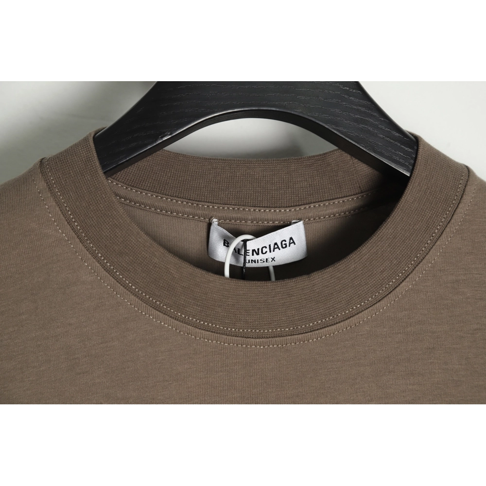 Balenciaga 22SS back embroidered letter slogan T-Shirt,All order with free shipping Balenciaga