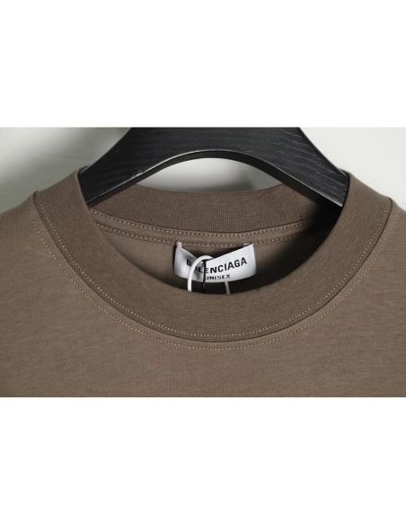 Balenciaga 22SS back embroidered letter slogan T-Shirt,All order with free shipping Balenciaga