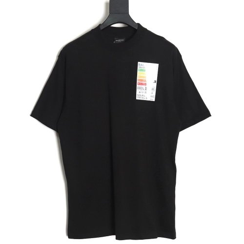 Balenciaga 23SS Energy Saving Logo Fridge Magnet Short Sleeve T-shirt,All order with free shipping Balenciaga