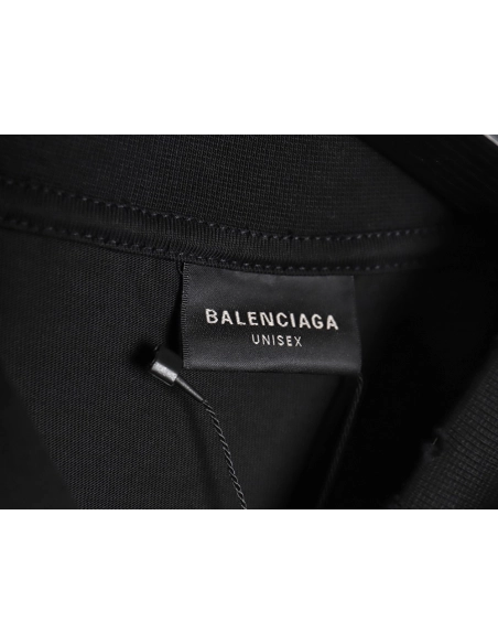 Balenciaga 24SS double ring small embroidered tassel short-sleeved T-shirt TSK2,All order with free shipping Balenciaga