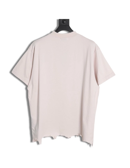 Balenciaga 24SS double ring small embroidered tassel short-sleeved T-shirt TSK1,All order with free shipping Balenciaga