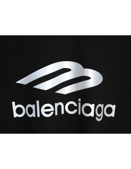 Balenciaga 3B printed V-neck long-sleeved ski T-shirt TSK2,All order with free shipping Balenciaga