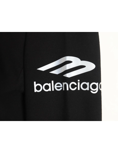 Balenciaga 3B printed V-neck long-sleeved ski T-shirt TSK2,All order with free shipping Balenciaga