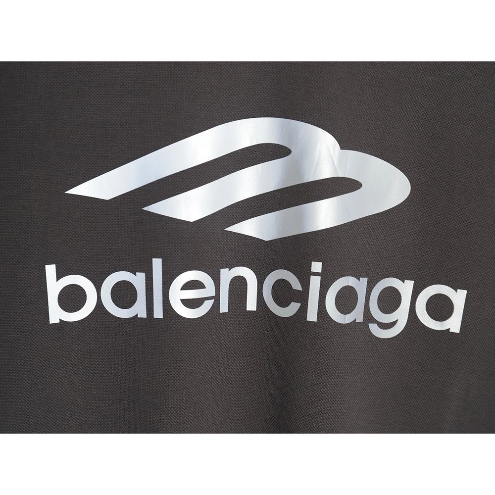 Balenciaga 3B printed V-neck long-sleeved ski T-shirt TSK1,All order with free shipping Balenciaga