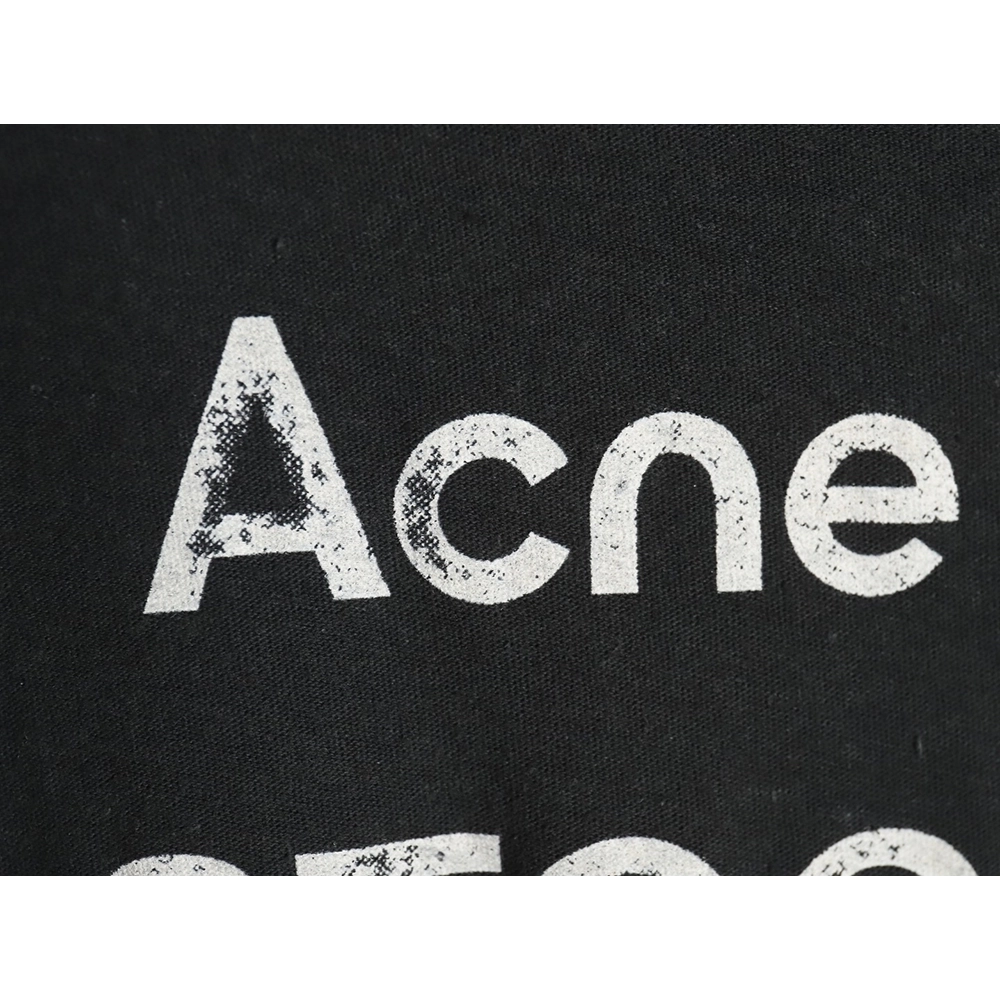 Acne studios 1996 sandblasted distressed washed long-sleeved T-shirt TSK3,All order with free shipping Acne Studios