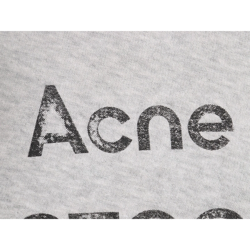 Acne studios 1996 sandblasted distressed washed long-sleeved T-shirt TSK2,All order with free shipping Acne Studios