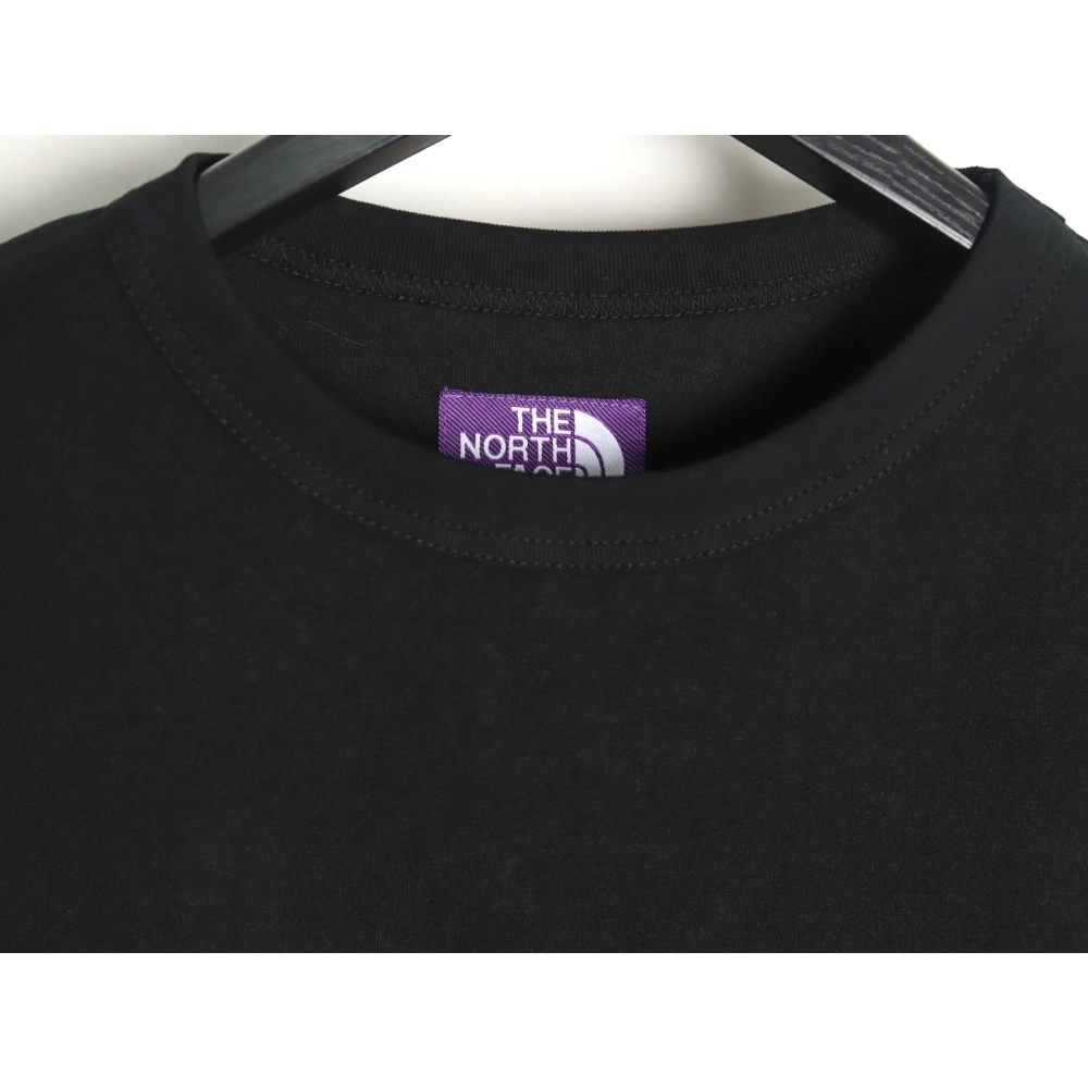 The North Face Purple Logo Embroidered Long Sleeve T-Shirt TSK2,All order with free shipping The North Face