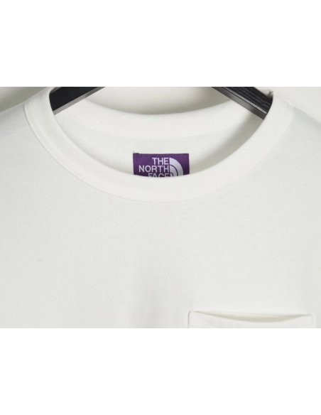 The North Face Purple Logo Embroidered Long Sleeve T-Shirt,All order with free shipping The North Face