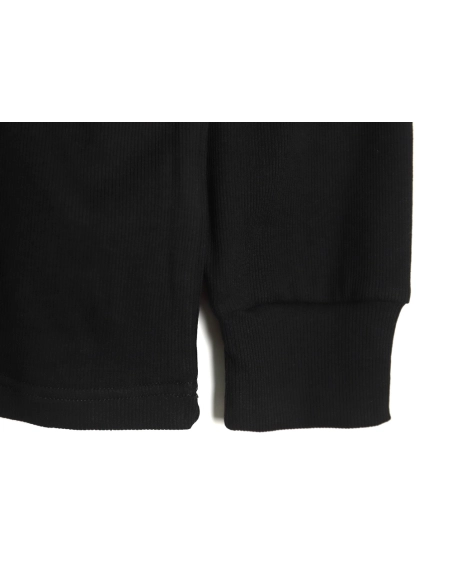 Loewe embroidered logo waffle long-sleeved T-shirt TSK1,All order with free shipping Loewe