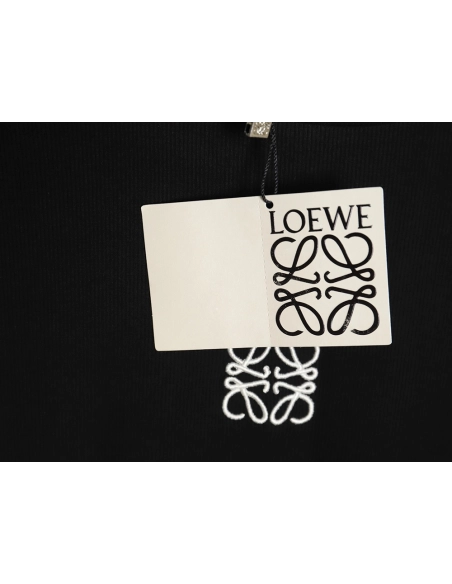 Loewe embroidered logo waffle long-sleeved T-shirt TSK1,All order with free shipping Loewe