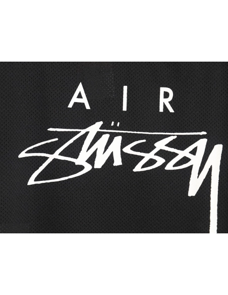 Stussy NIKE joint 24SS mesh long-sleeved T-shirt TSK2,All order with free shipping Stussy