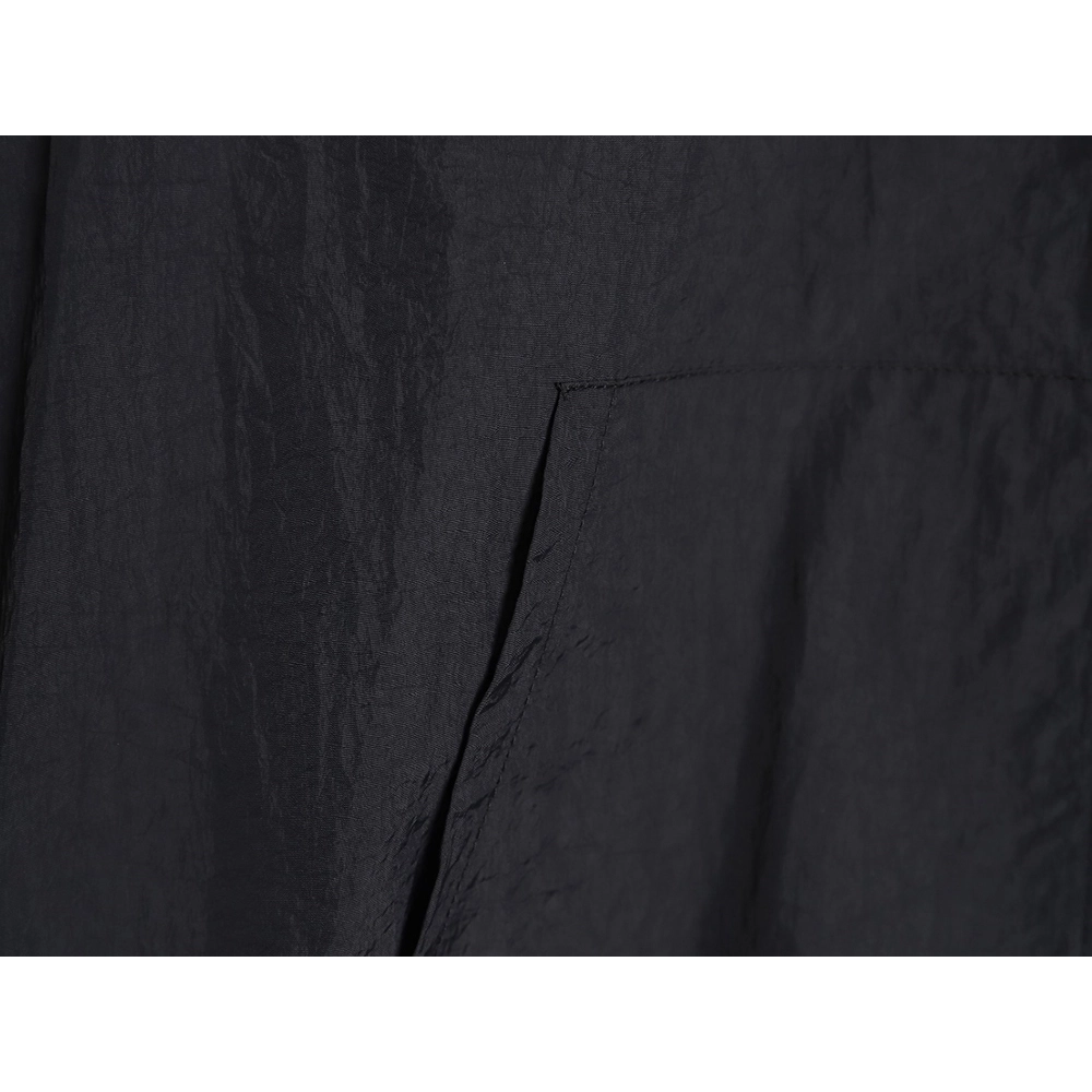 Balenciaga Zippered Logo Embroidered Long Sleeve Jacket TSK1,Balenciaga Jacket,Jacket,APPAREL