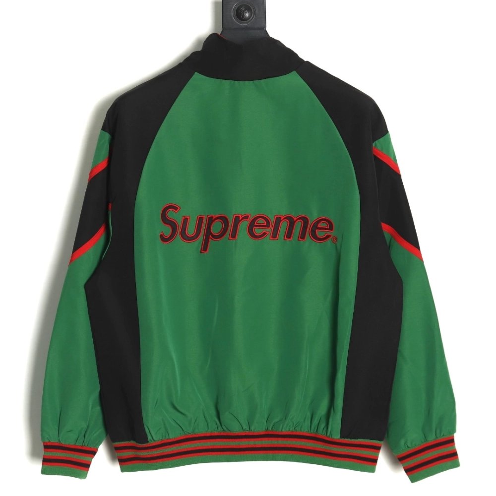 MLB Supreme cobrand Colorblock Jacket TSK1,MLB Jacket,Jacket,APPAREL