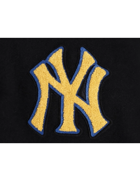 MLB logo embroidered vintage baseball jacket,MLB Jacket,Jacket,APPAREL