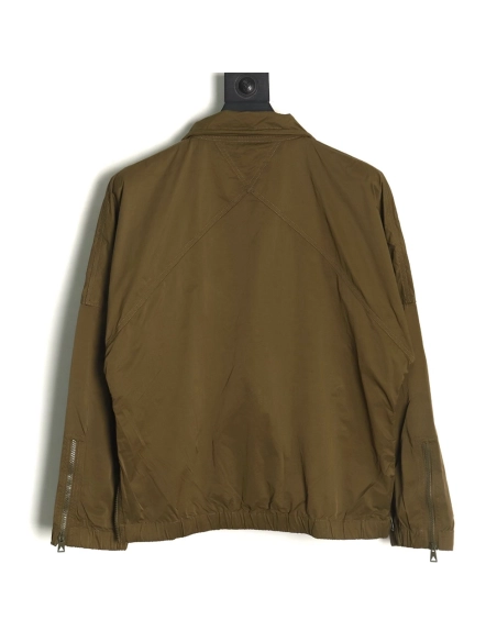 Bottega Veneta Nylon Stand Collar Jacket,Bottega Veneta Jacket,Jacket,APPAREL