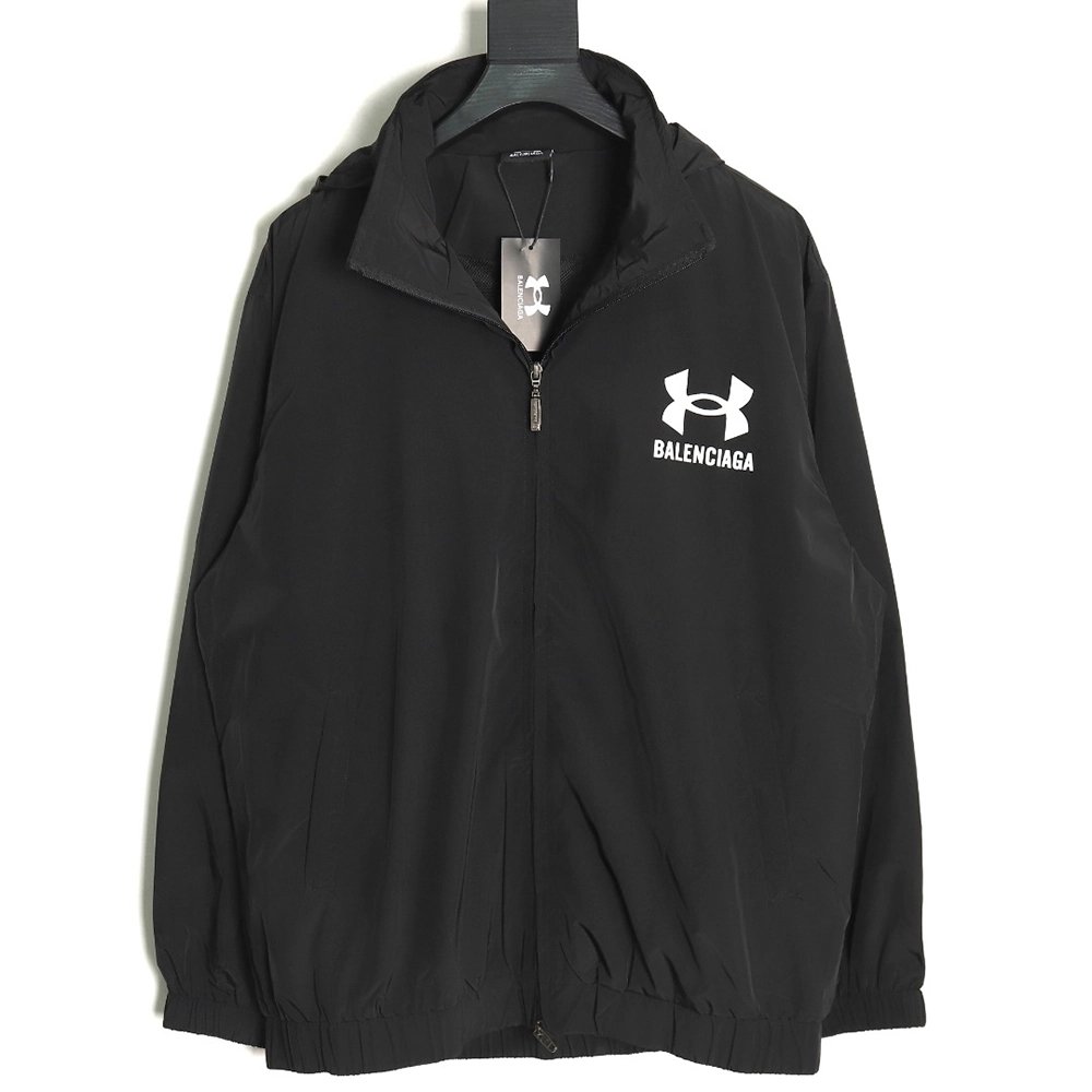 Balenciaga cobranded sports jacket trench coat,Balenciaga Jacket,Jacket,APPAREL