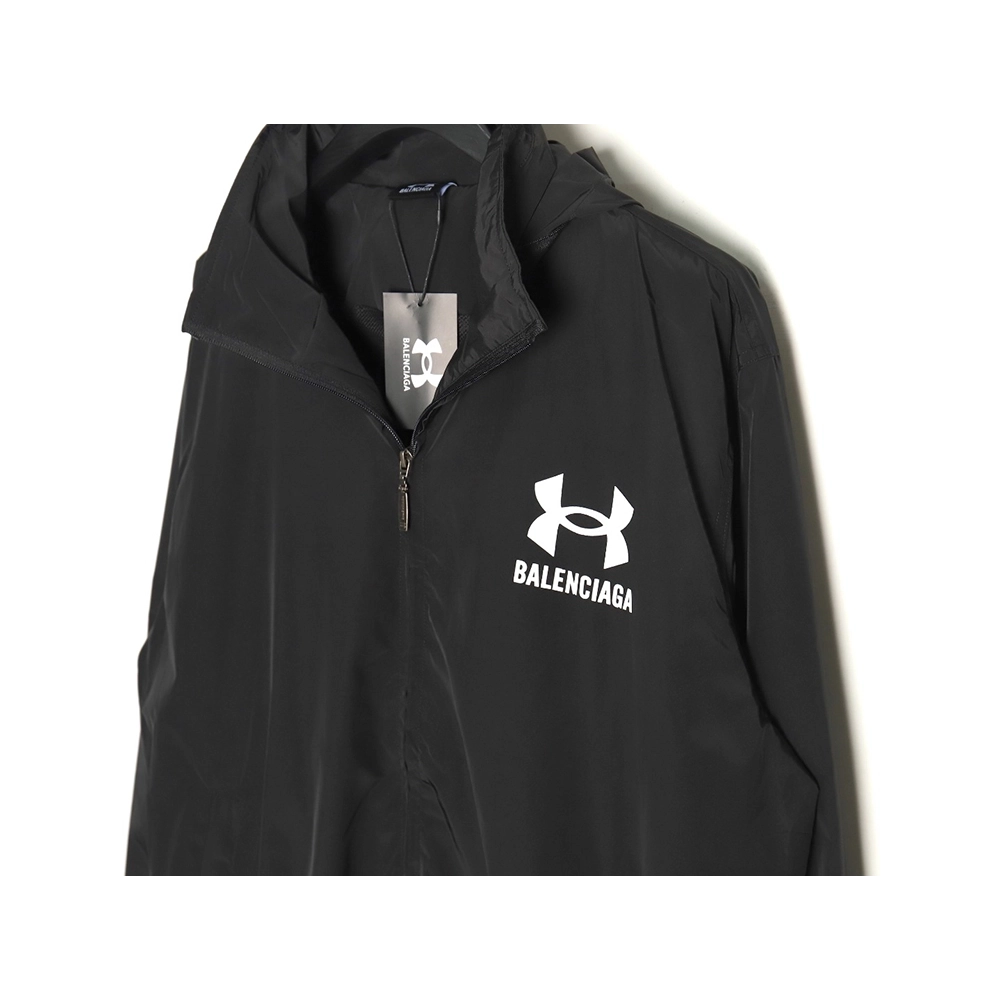 Balenciaga cobranded sports jacket trench coat,Balenciaga Jacket,Jacket,APPAREL