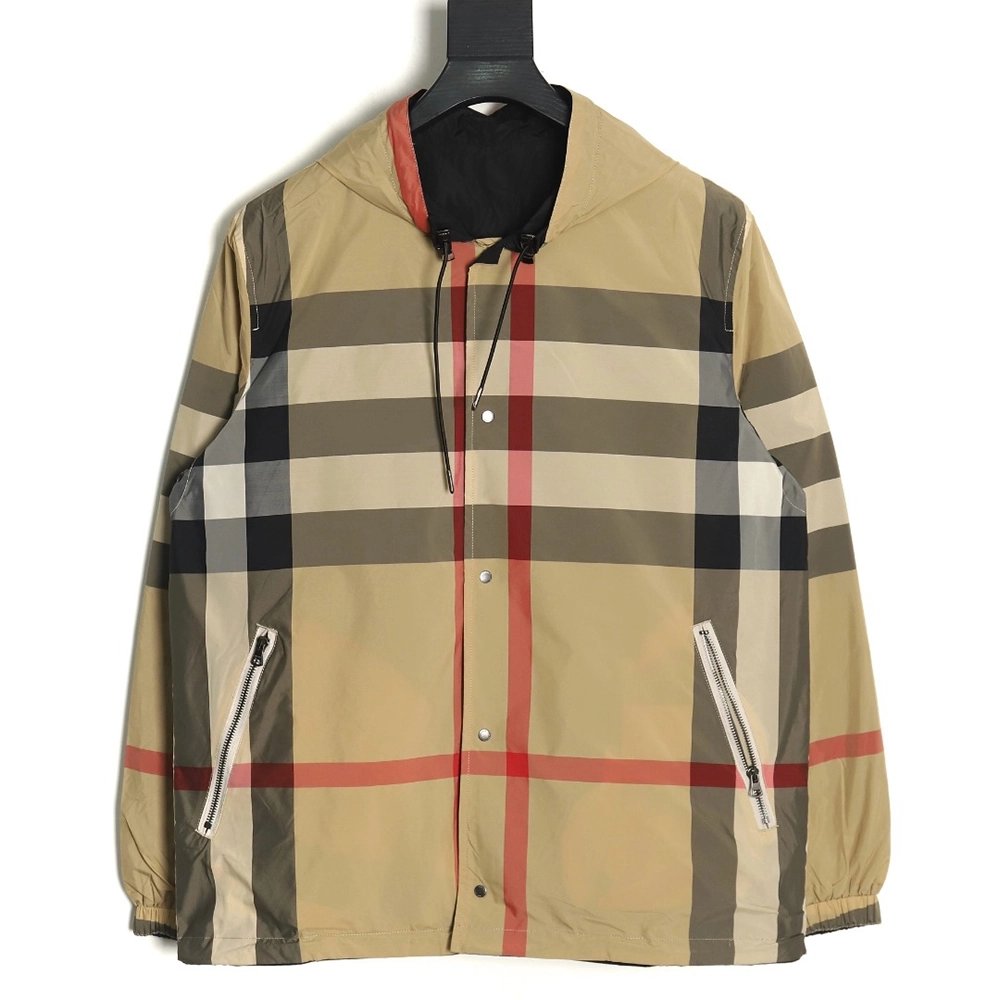 Burberry Classic Check Reversible Jacket,Burberry Jacket,Jacket,APPAREL