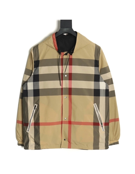 Burberry Classic Check Reversible Jacket,Burberry Jacket,Jacket,APPAREL