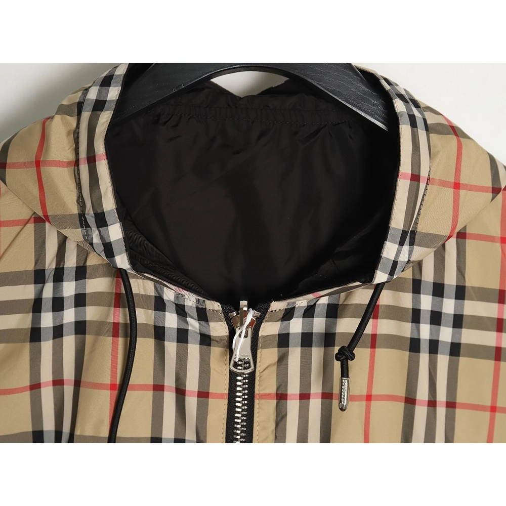 Burberry patchwork small check doublefaced jacket,Burberry Jacket,Jacket,APPAREL